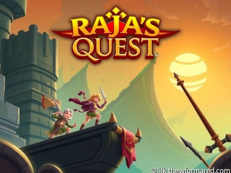 Rajas Quest Rise Game Banner